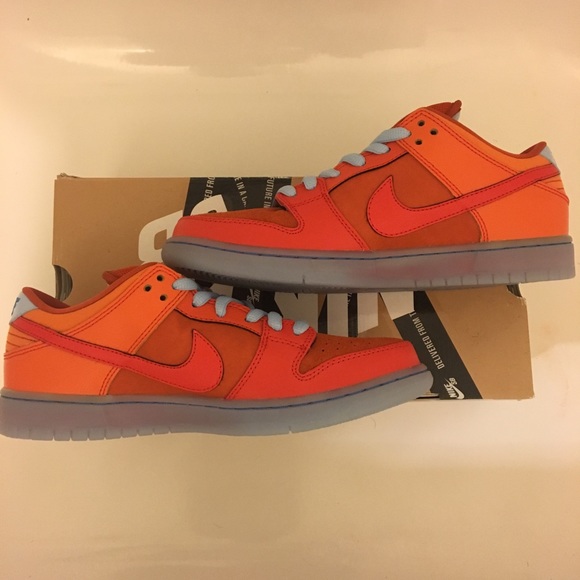 ❌SOLD❌Nike SB Dunk Low Fire Ice sz 9 RARE 🔥🔥 - Picture 2 of 6